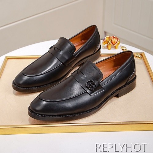 Gucci 2020 Mens Leather Loafer