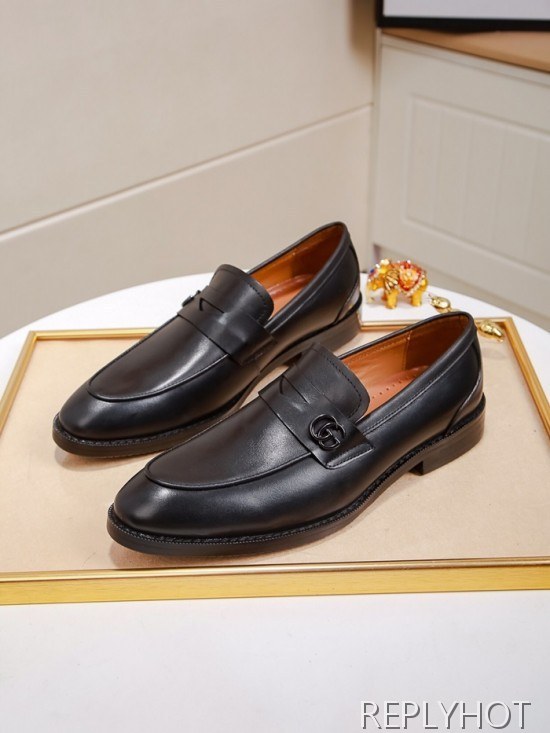 Gucci 2020 Mens Leather Loafer