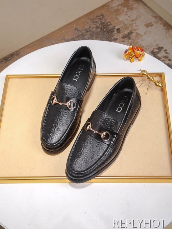 Gucci 2020 Mens Leather Loafer
