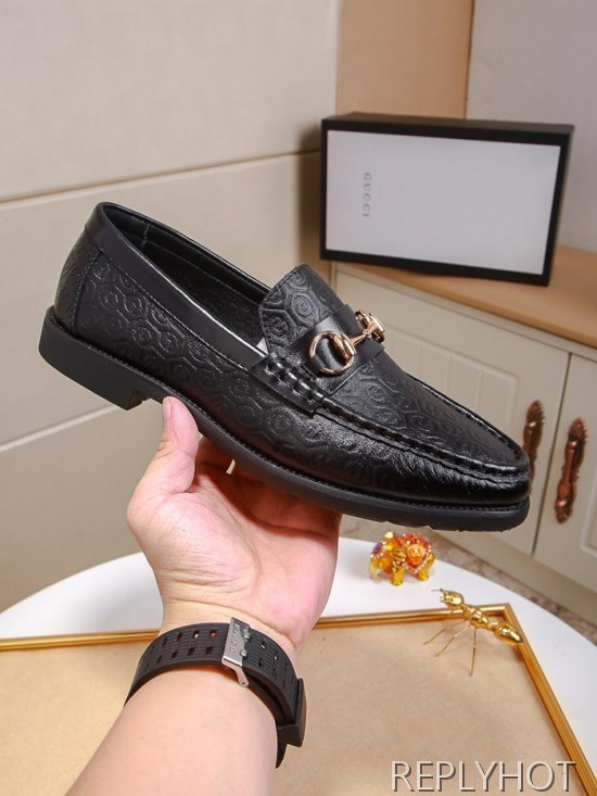 Gucci 2020 Mens Leather Loafer