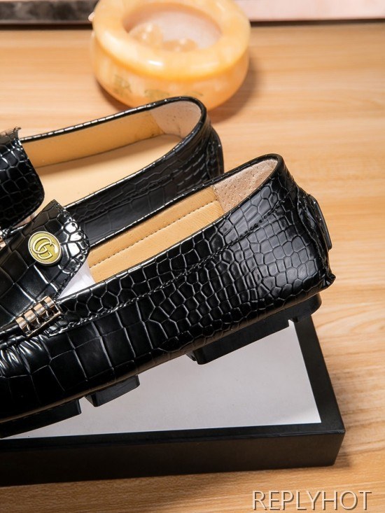 Gucci 2020 Mens Leather Loafer