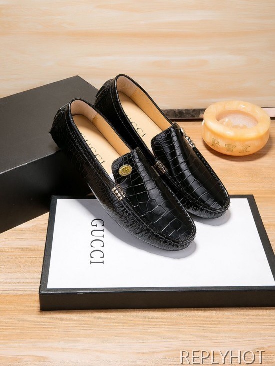 Gucci 2020 Mens Leather Loafer
