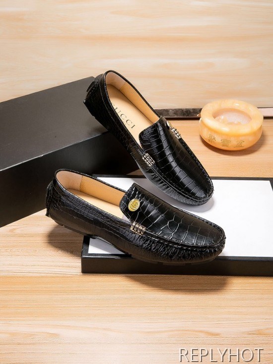 Gucci 2020 Mens Leather Loafer
