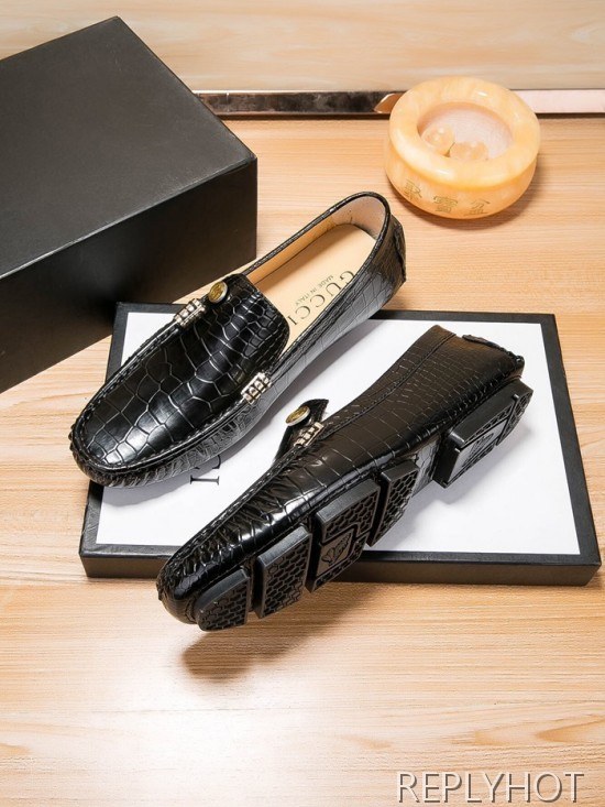 Gucci 2020 Mens Leather Loafer