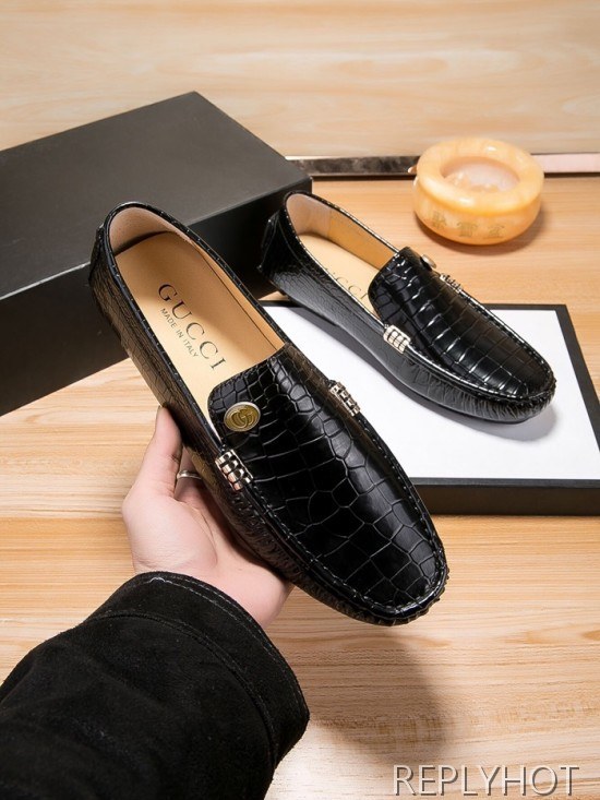 Gucci 2020 Mens Leather Loafer
