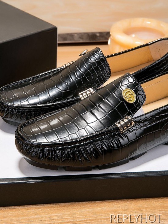 Gucci 2020 Mens Leather Loafer