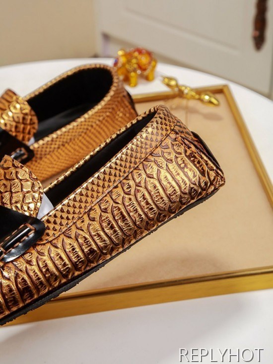 Gucci 2020 Mens Leather Loafer