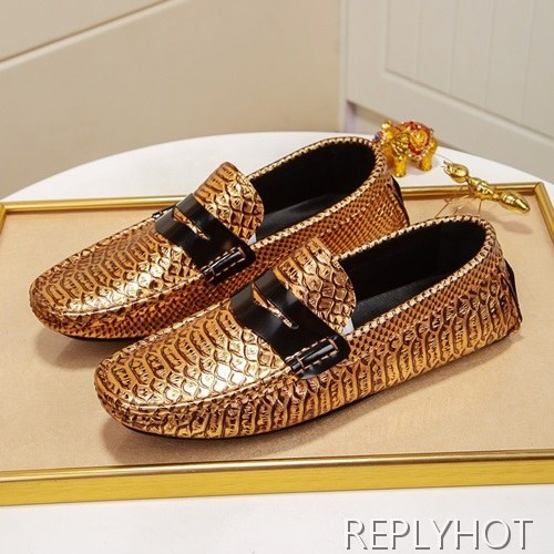 Gucci 2020 Mens Leather Loafer