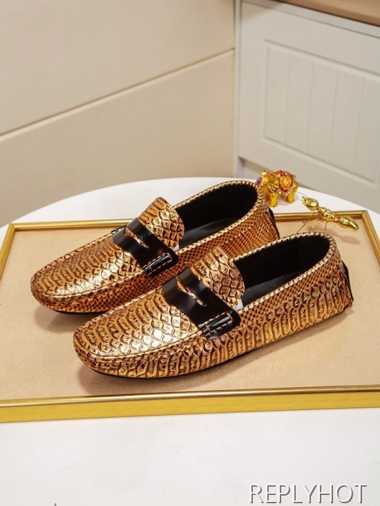 Gucci 2020 Mens Leather Loafer