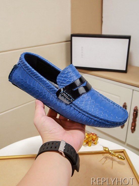Gucci 2020 Mens Leather Loafer