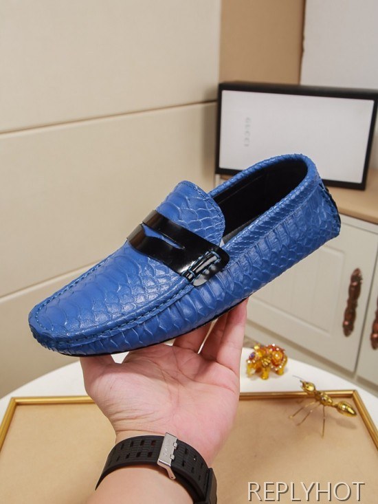 Gucci 2020 Mens Leather Loafer