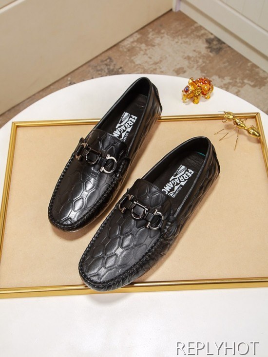 Ferragamo  2020 Mens Leather Loafer
