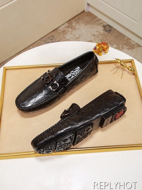 Ferragamo  2020 Mens Leather Loafer