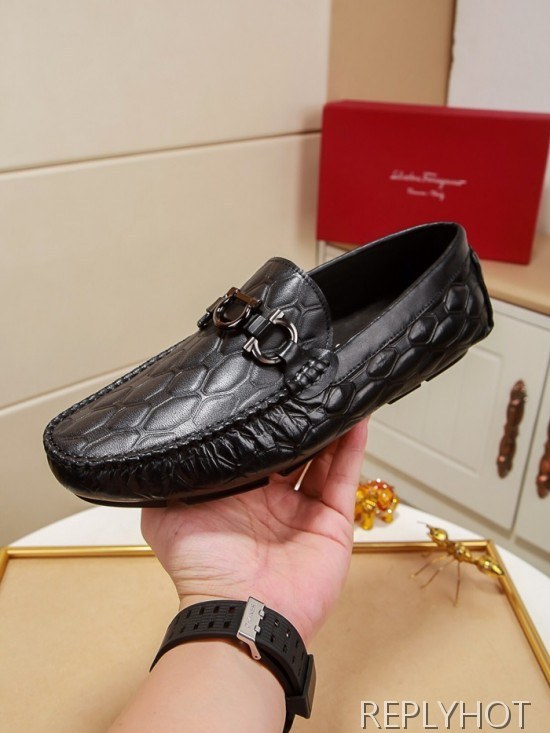 Ferragamo  2020 Mens Leather Loafer