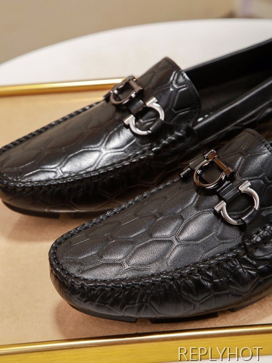 Ferragamo  2020 Mens Leather Loafer