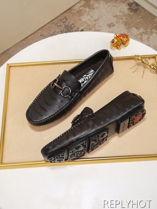 Ferragamo  2020 Mens Leather Loafer