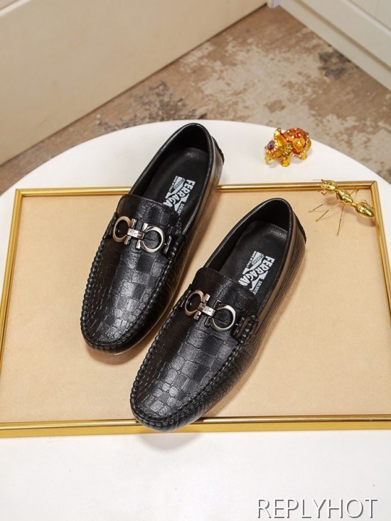 Ferragamo  2020 Mens Leather Loafer