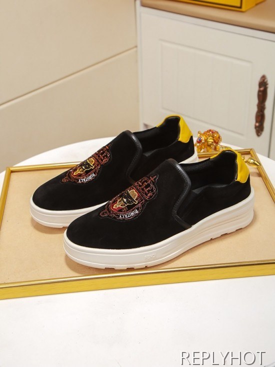 Fendi 2020 Mens Leather Slip On