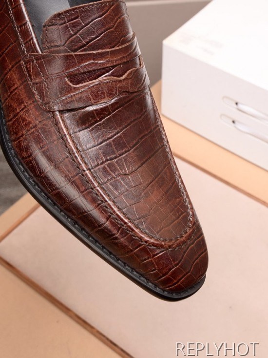 Berluti 2020 Mens Leather Loafer