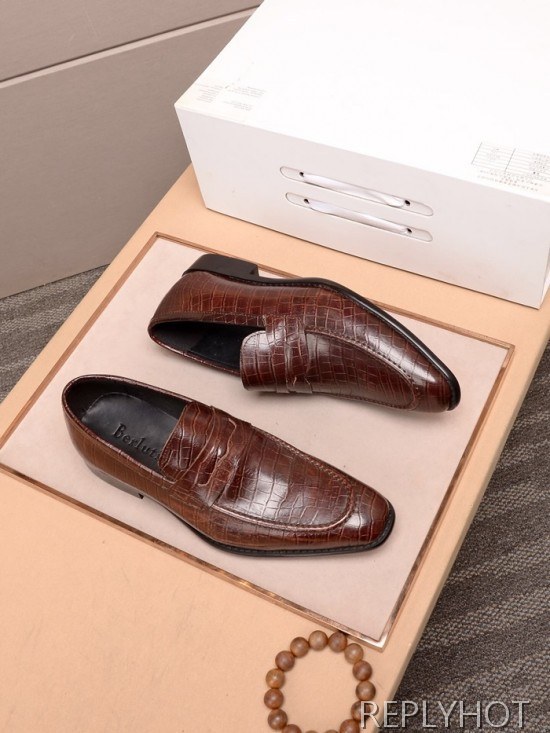 Berluti 2020 Mens Leather Loafer