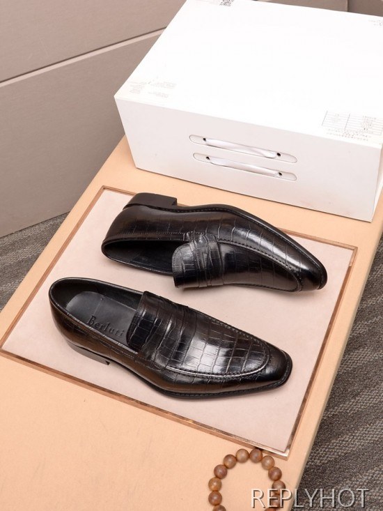 Berluti 2020 Mens Leather Loafer