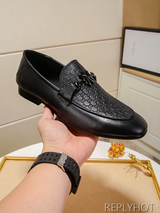 Gucci 2020 Mens Leather Loafer