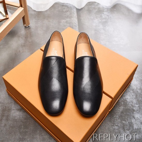 Hermes 2020 Mens Leather Loafer