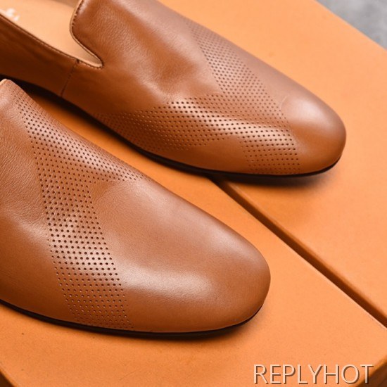 Hermes 2020 Mens Leather Loafer