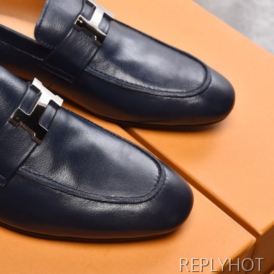 Hermes 2020 Mens Leather Loafer