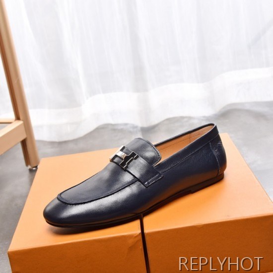 Hermes 2020 Mens Leather Loafer