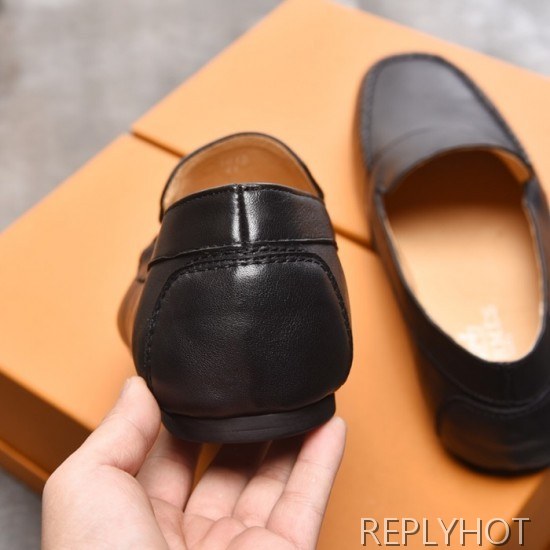 Hermes 2020 Mens Leather Loafer