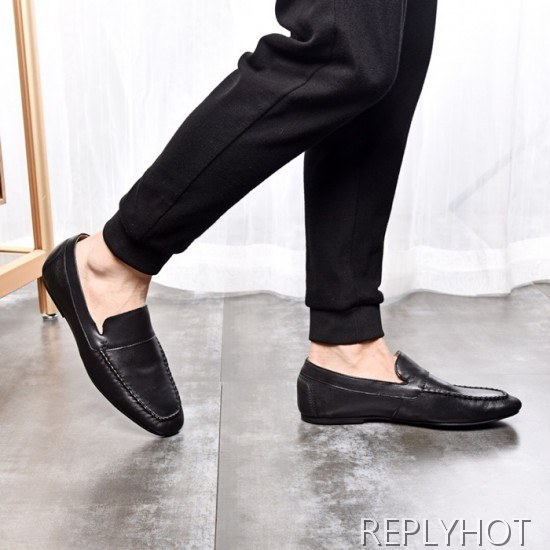 Hermes 2020 Mens Leather Loafer