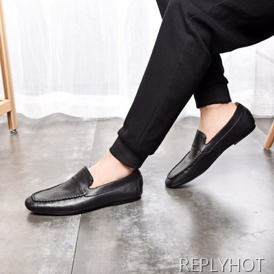 Hermes 2020 Mens Leather Loafer