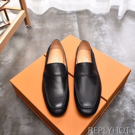 Hermes 2020 Mens Leather Loafer