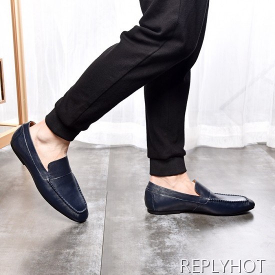 Hermes 2020 Mens Leather Loafer