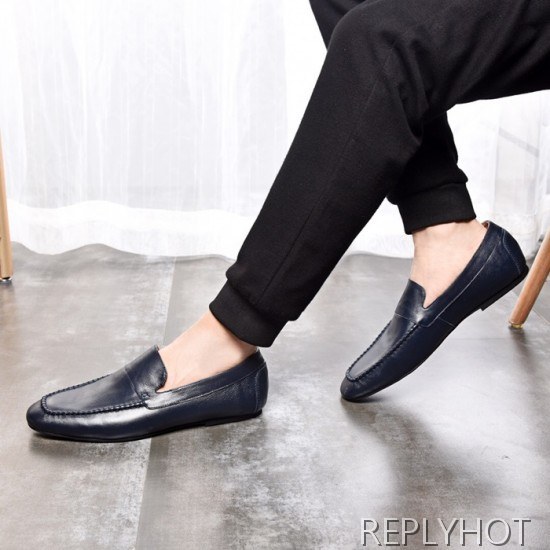 Hermes 2020 Mens Leather Loafer