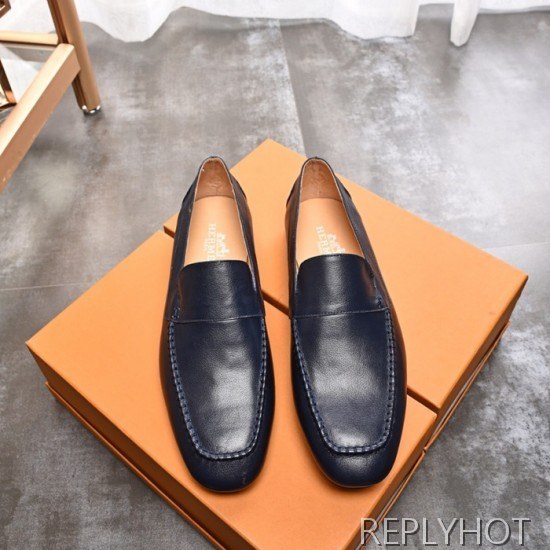 Hermes 2020 Mens Leather Loafer