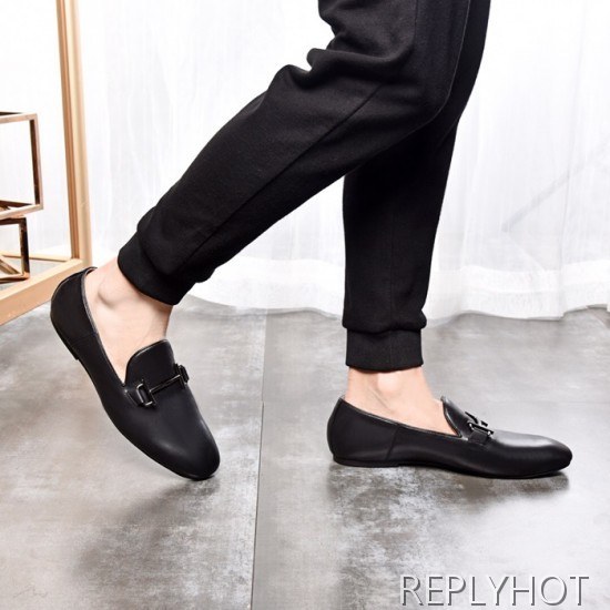 Hermes 2020 Mens Leather Loafer