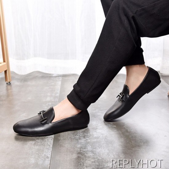 Hermes 2020 Mens Leather Loafer