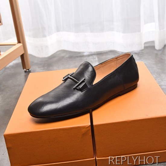 Hermes 2020 Mens Leather Loafer