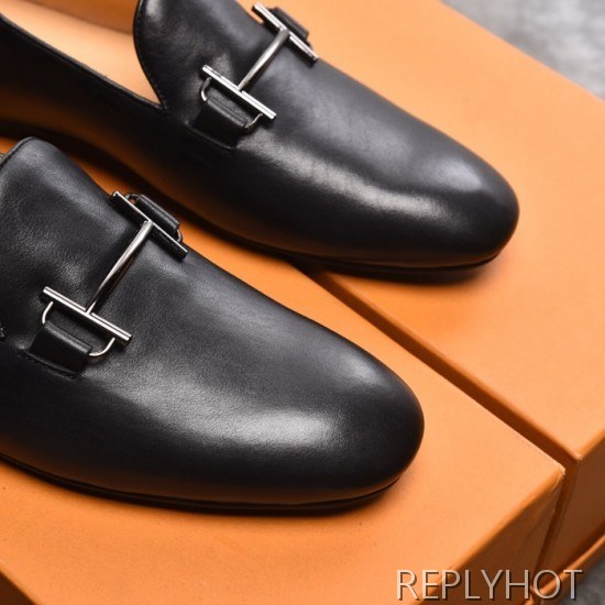 Hermes 2020 Mens Leather Loafer
