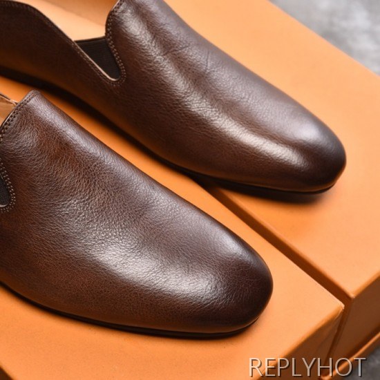 Hermes 2020 Mens Leather Loafer