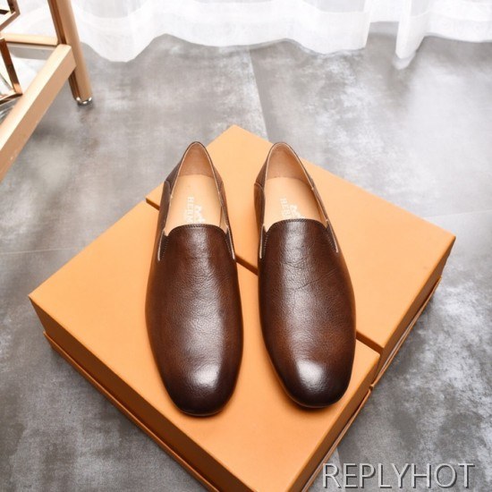 Hermes 2020 Mens Leather Loafer