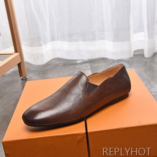 Hermes 2020 Mens Leather Loafer