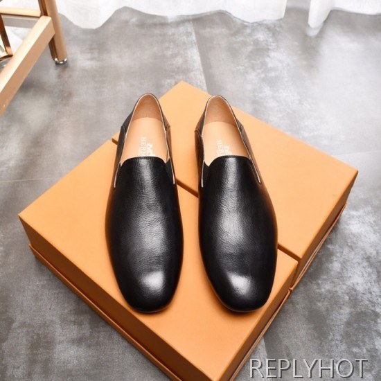 Hermes 2020 Mens Leather Loafer