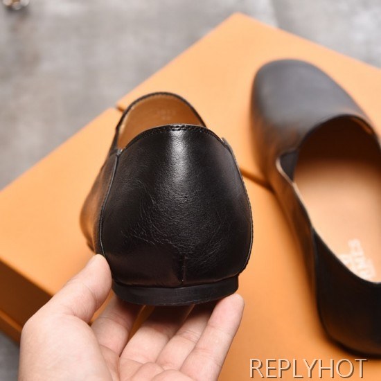 Hermes 2020 Mens Leather Loafer