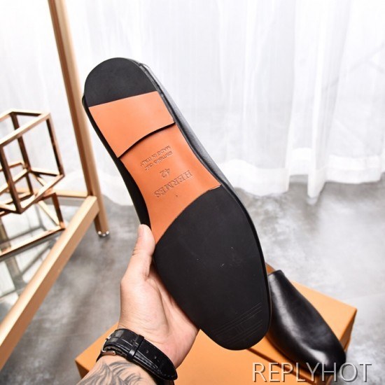 Hermes 2020 Mens Leather Loafer