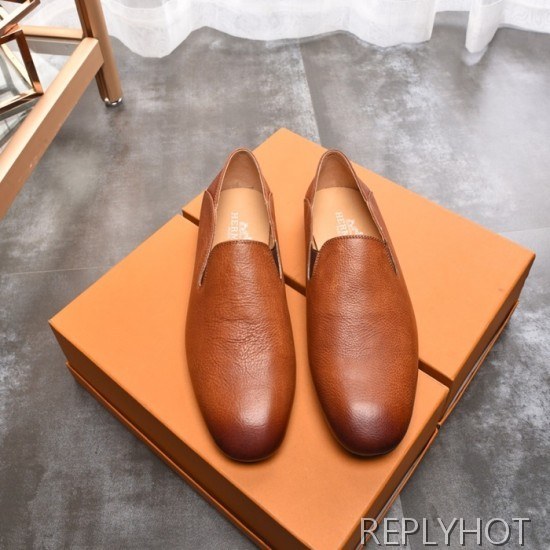 Hermes 2020 Mens Leather Loafer