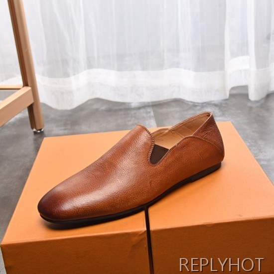 Hermes 2020 Mens Leather Loafer