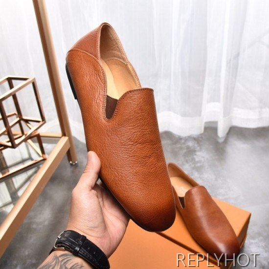 Hermes 2020 Mens Leather Loafer